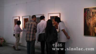 映现 2009程向君当代漆画作品展 QAC 漆千年艺术中心 中华漆艺网 当代漆艺 当代漆画作品 清华大学美术学院